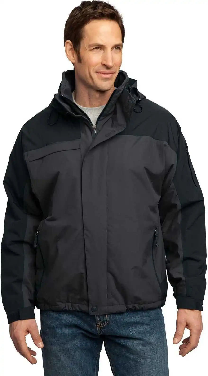 Port Authority Tlj792 Tall Nootka Jacket - Graphite Black