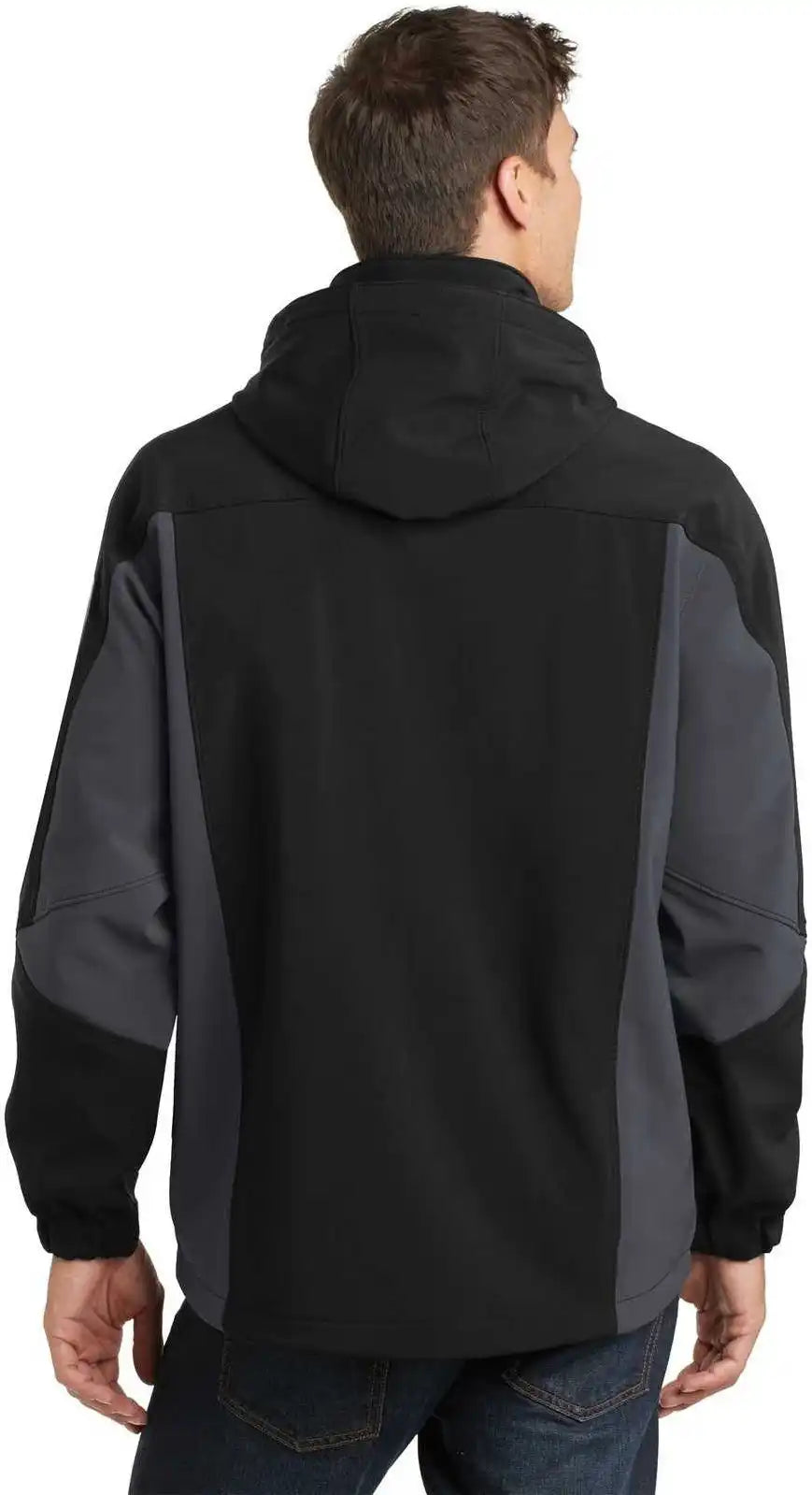 Port Authority Tlj798 Tall Waterproof Soft Shell Jacket - Black Graphite