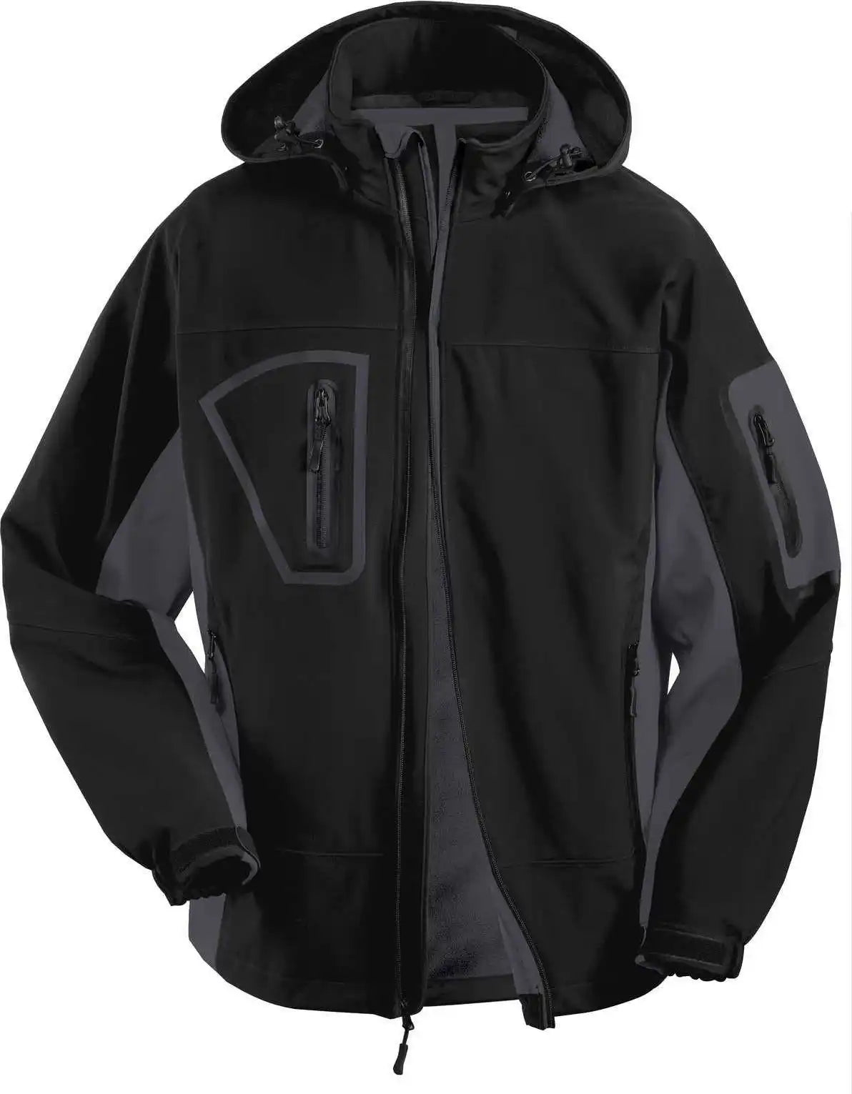 Port Authority Tlj798 Tall Waterproof Soft Shell Jacket - Black Graphite