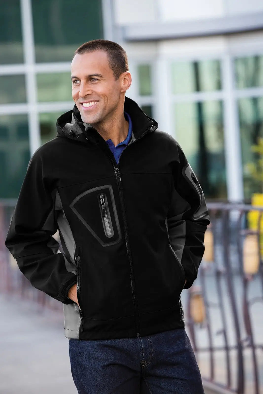 Port Authority Tlj798 Tall Waterproof Soft Shell Jacket