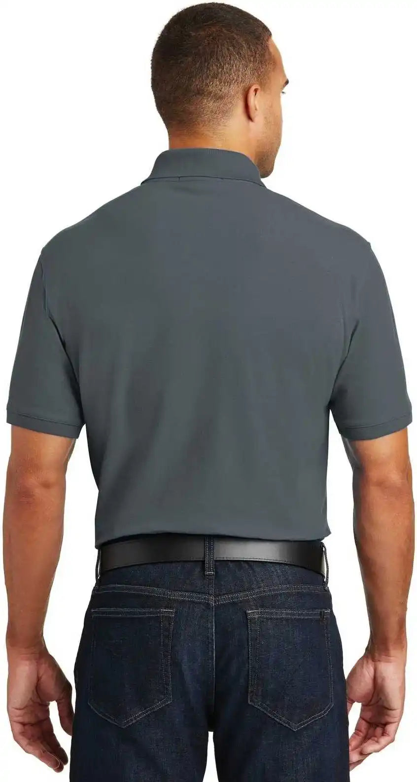 Port Authority Tlk100 Tall Core Classic Pique Polo Graphite
