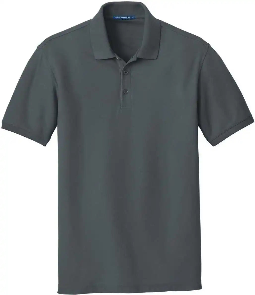 Port Authority Tlk100 Tall Core Classic Pique Polo Graphite