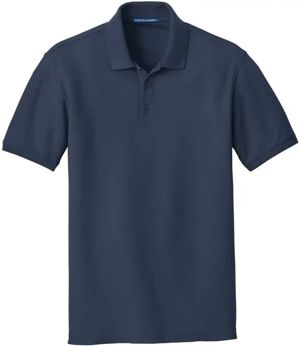Port Authority Tlk100 Tall Core Classic Pique Polo River Blue Navy