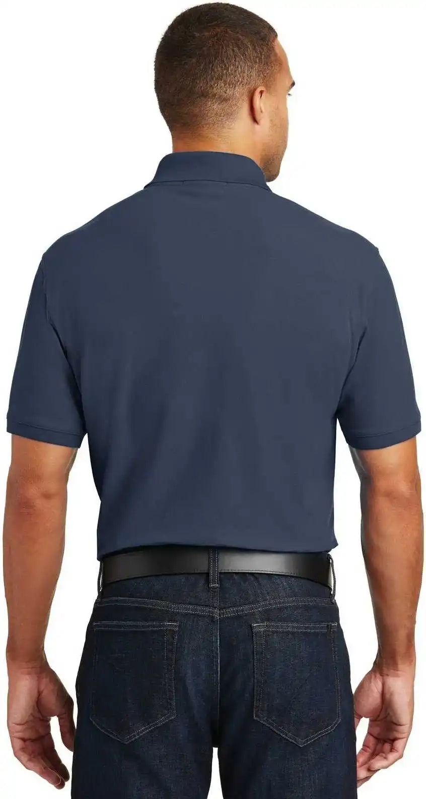 Port Authority Tlk100 Tall Core Classic Pique Polo River Blue Navy