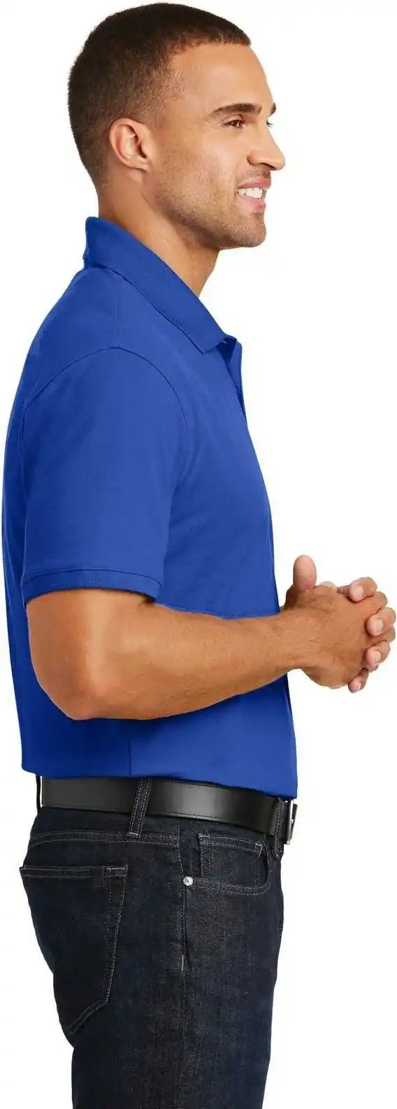 Port Authority Tlk100 Tall Core Classic Pique Polo True Royal