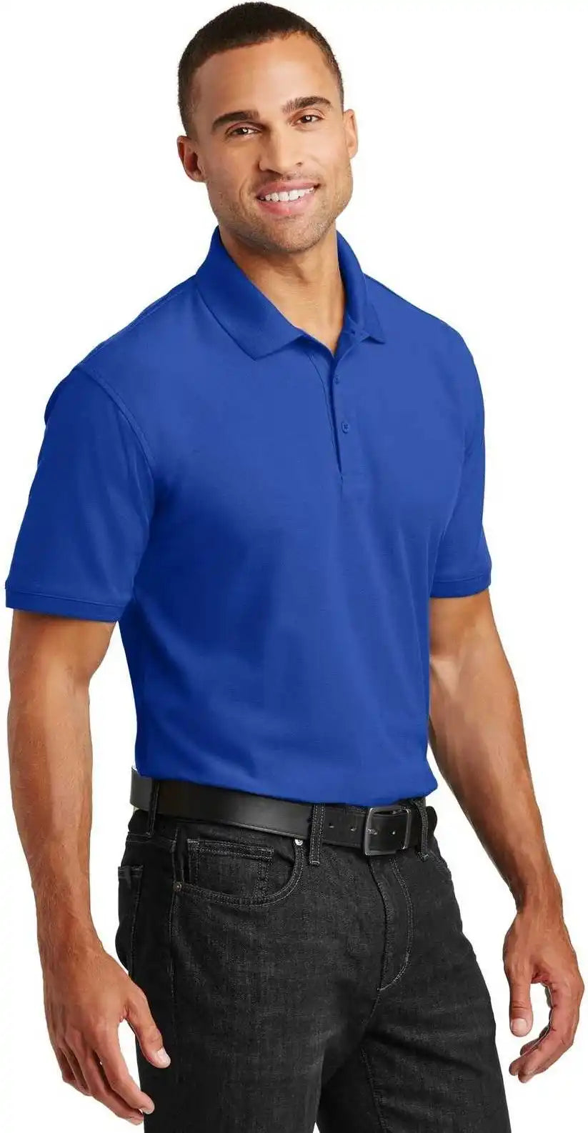 Port Authority Tlk100 Tall Core Classic Pique Polo True Royal