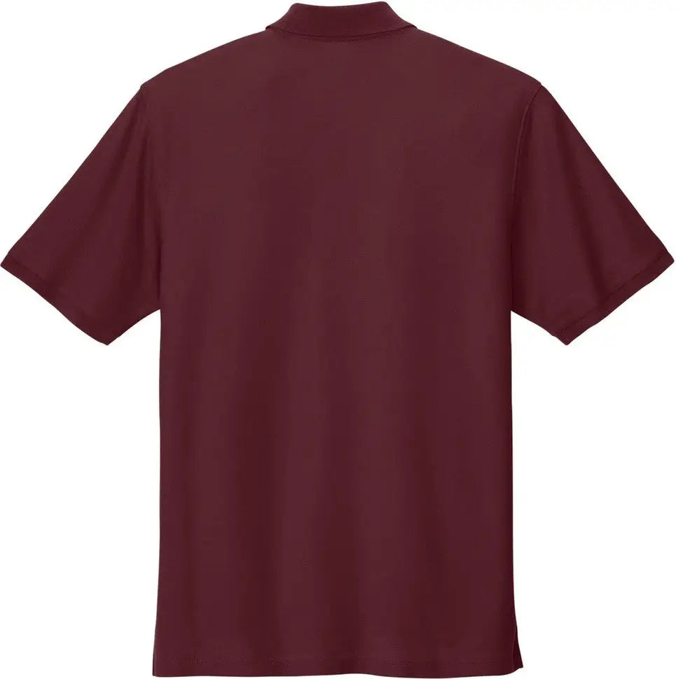 Port Authority Tlk200 Tall Wearever Signature Pique Polo - Burgundy