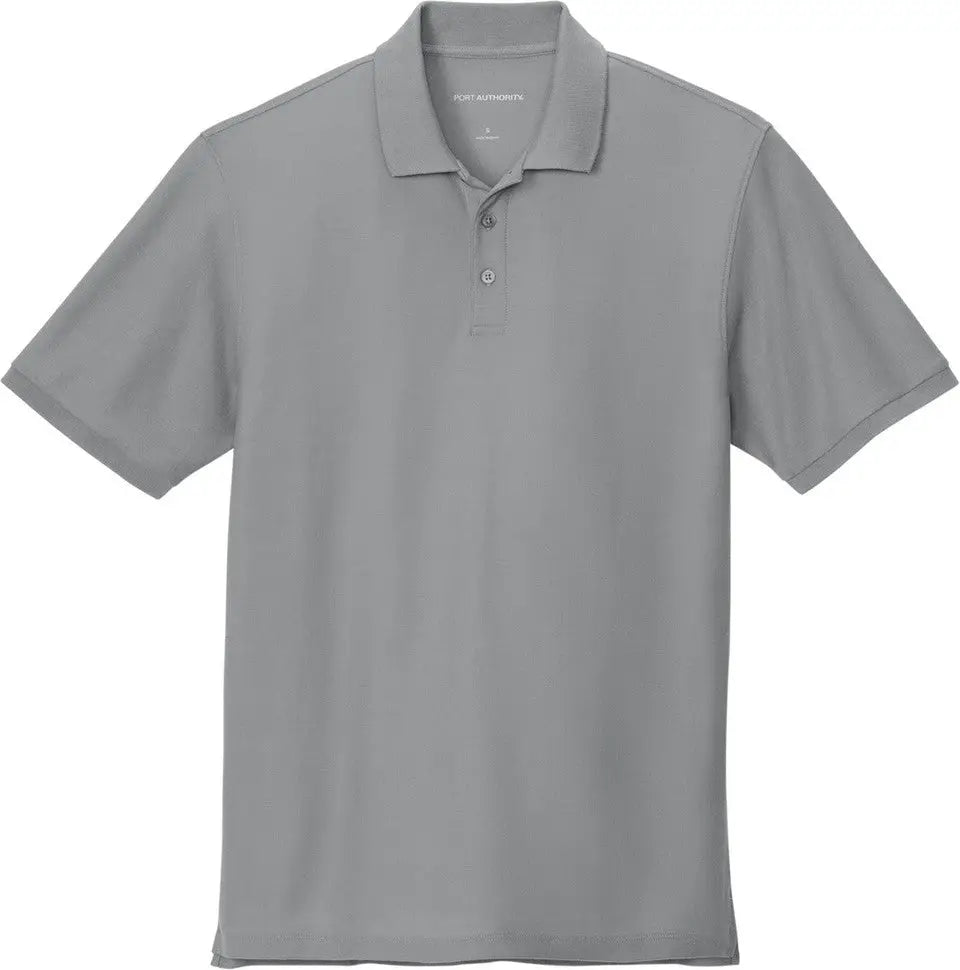 Port Authority Tlk200 Tall Wearever Signature Pique Polo - Gusty Gray