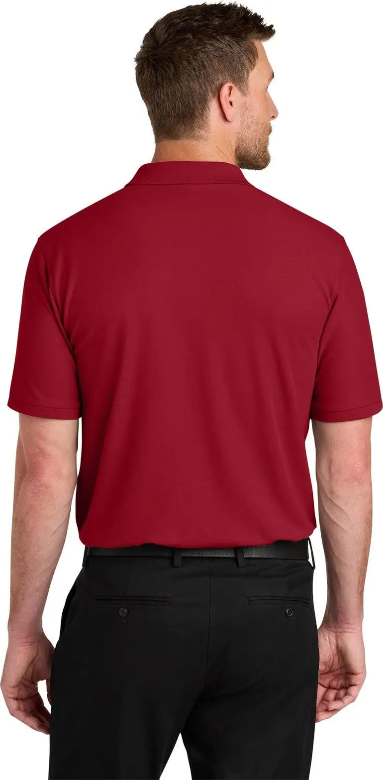 Port Authority Tlk200 Tall Wearever Signature Pique Polo - Rich Red