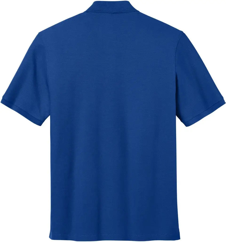 Port Authority Tlk200p Tall Wearever Signature Pique Pocket Polo - True Royal - Adult l