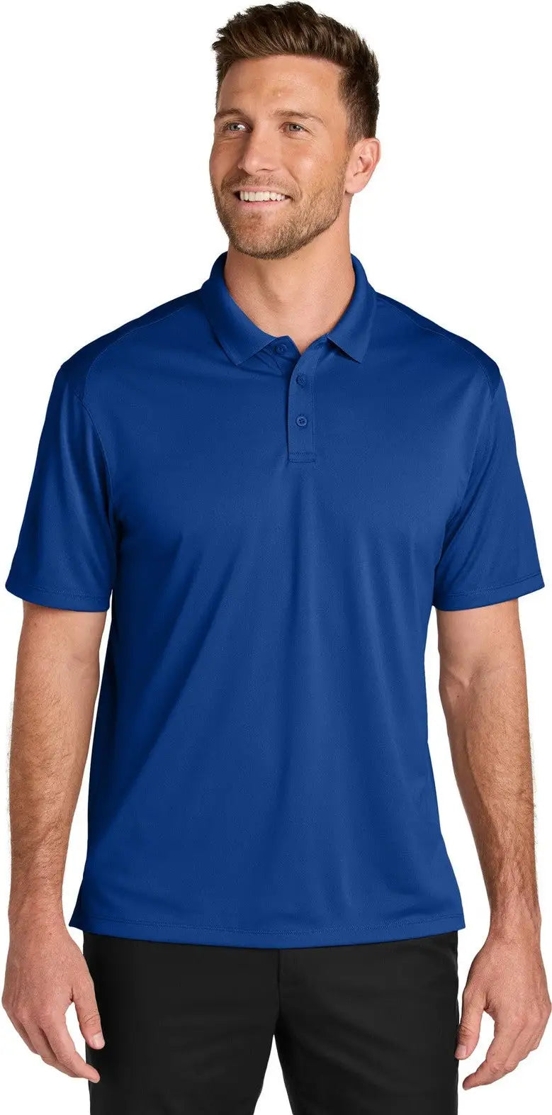 Port Authority Tlk240 Tall Wearever Performance Pique Polo - True Royal
