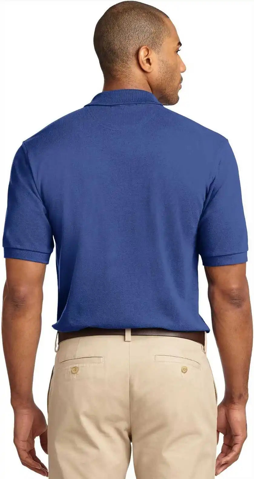 Port Authority Tlk420 Tall Heavyweight Cotton Pique Polo Royal