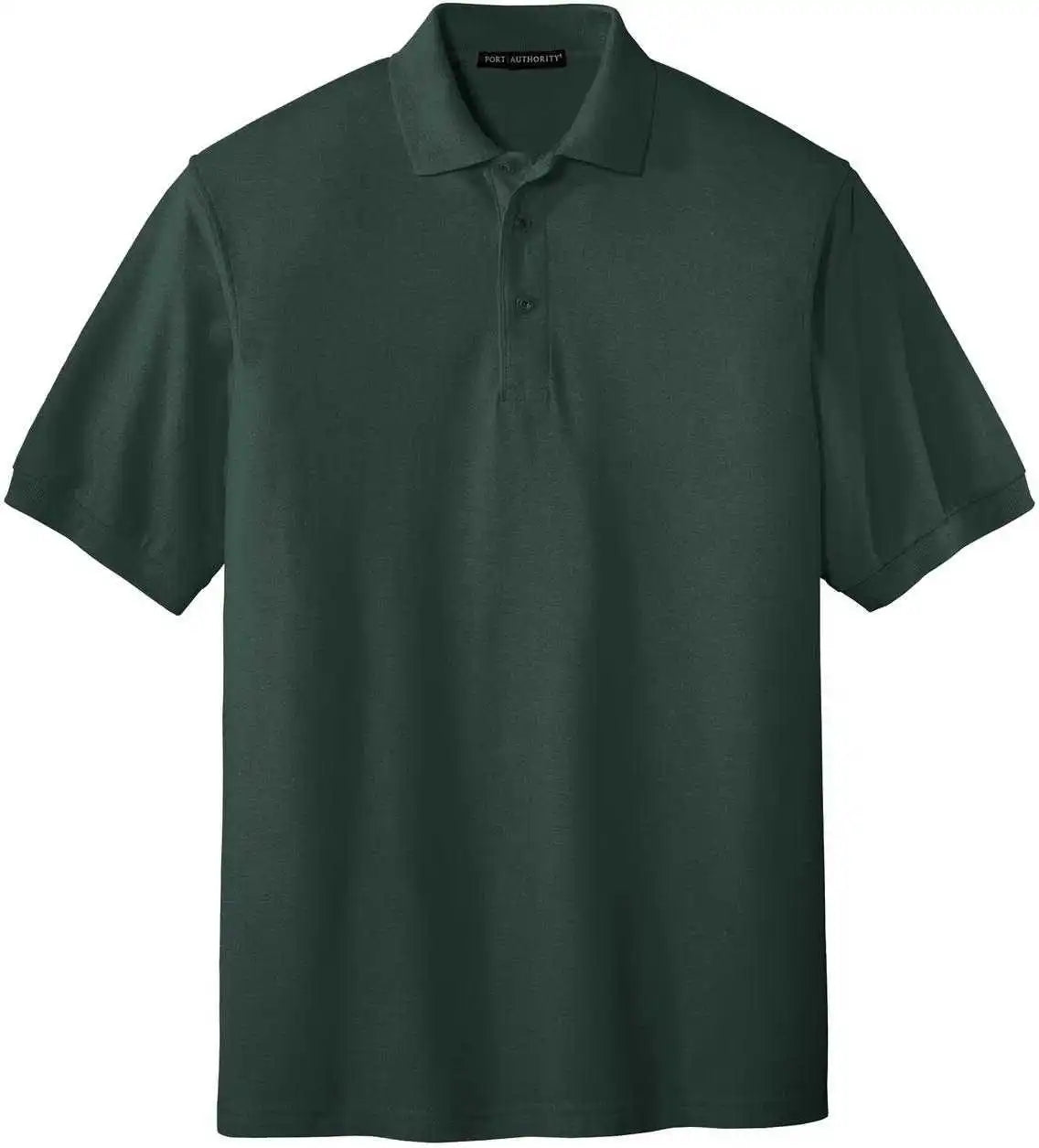 Port Authority Tlk500 Tall Silk Touch Polo Dark Green