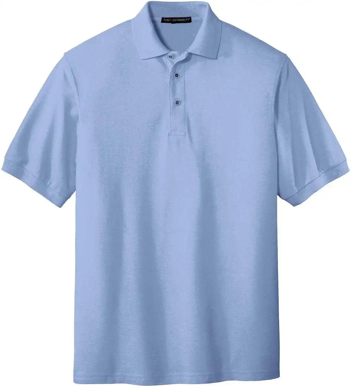 Port Authority Tlk500 Tall Silk Touch Polo Light Blue