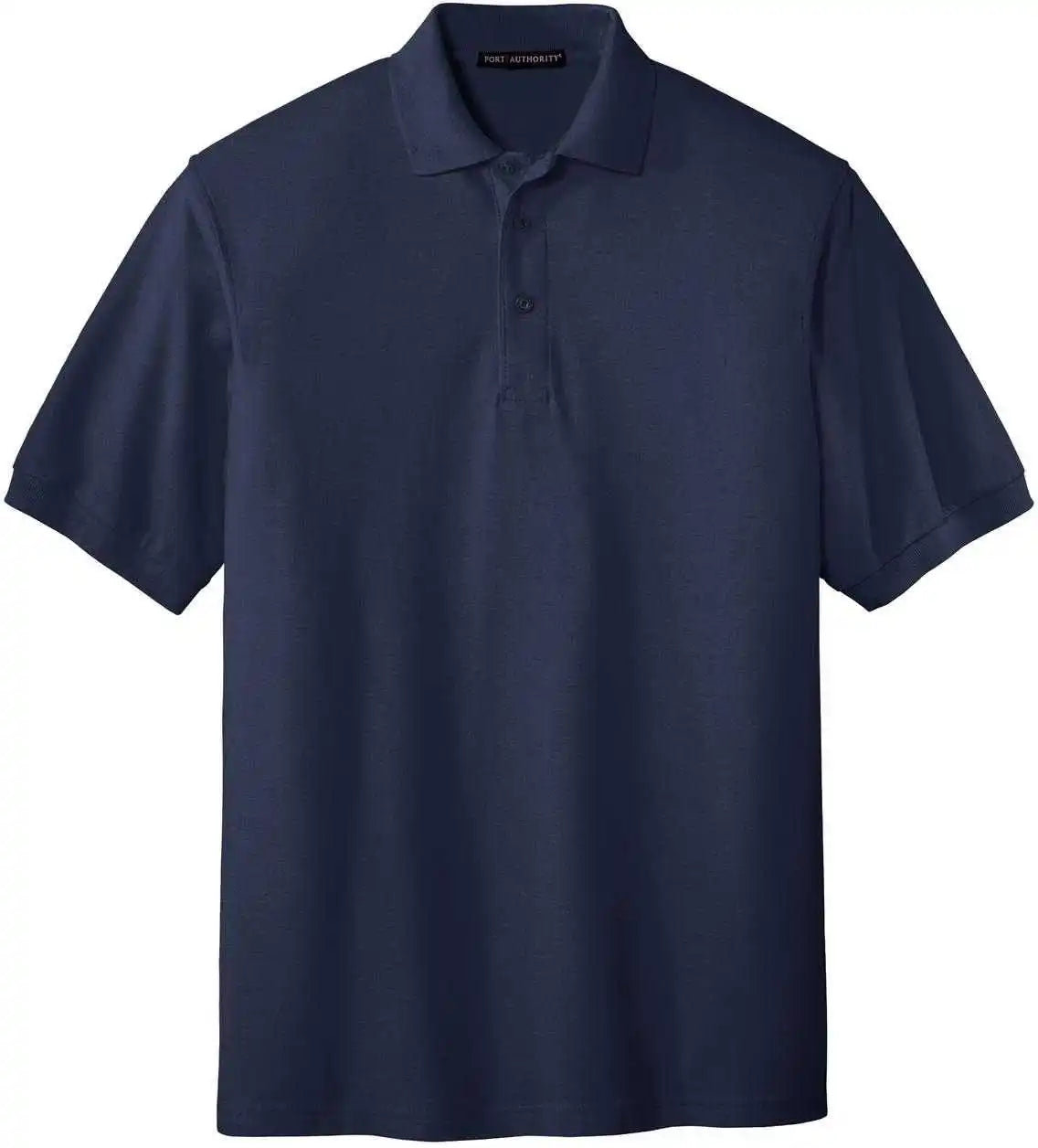 Port Authority Tlk500 Tall Silk Touch Polo Navy