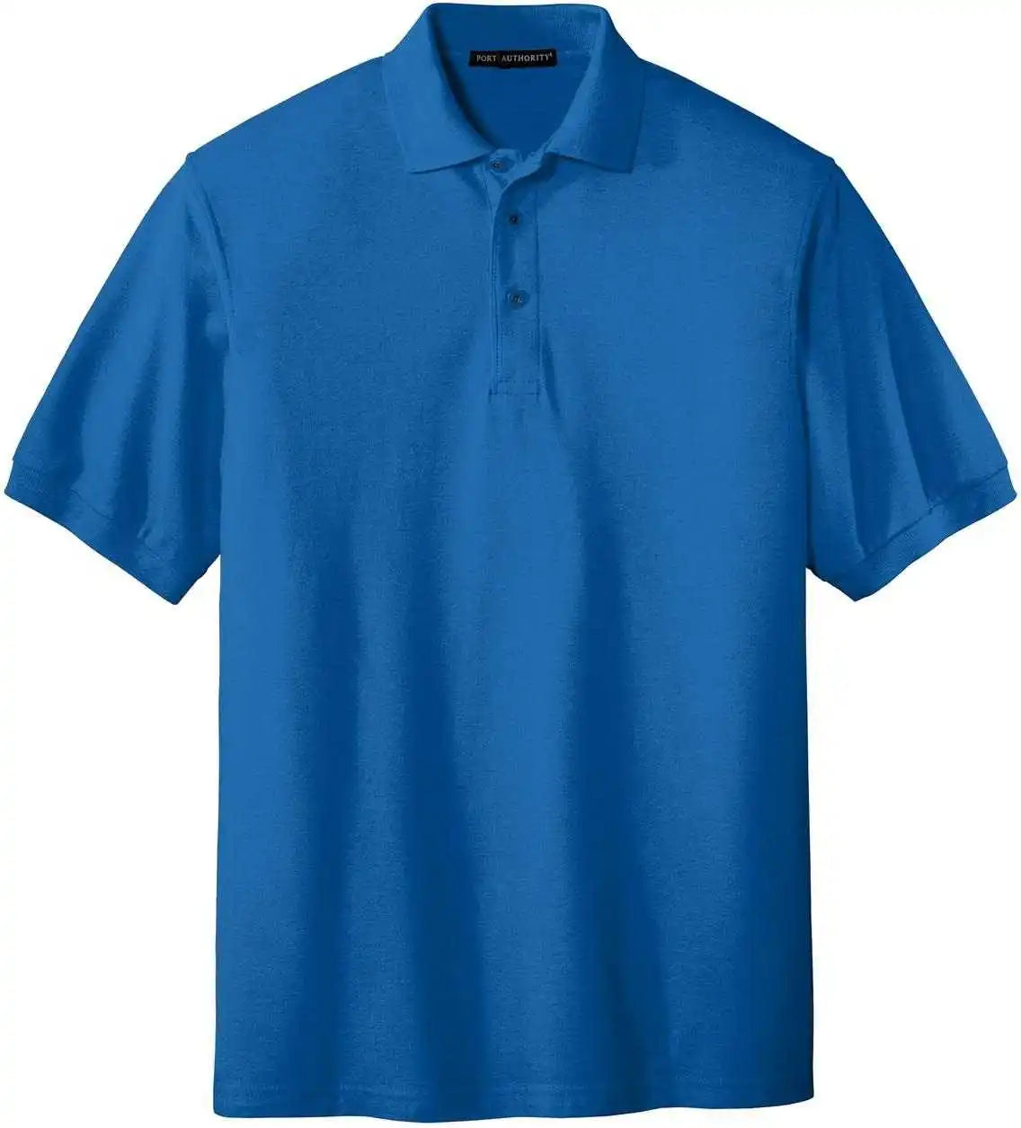 Port Authority Tlk500 Tall Silk Touch Polo Strong Blue