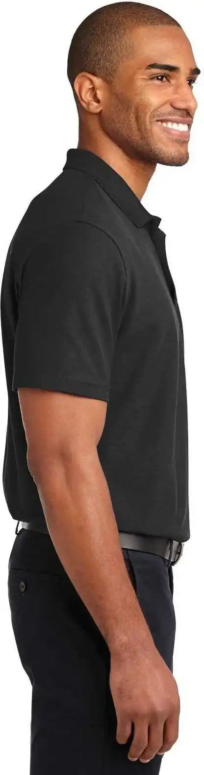 Port Authority Tlk510 Tall Stain Release Polo Black