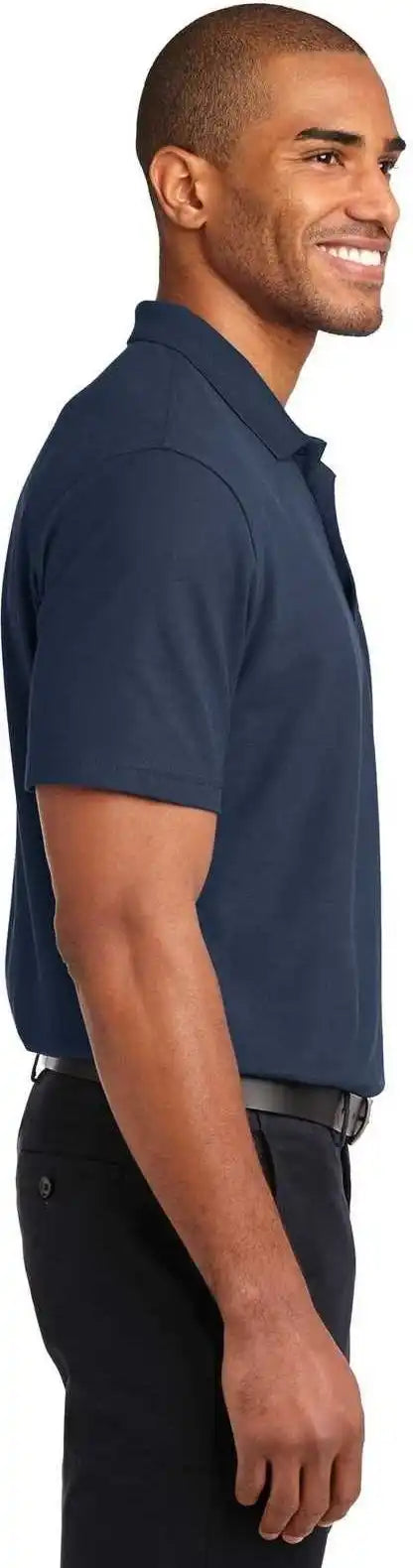 Port Authority Tlk510 Tall Stain Release Polo Navy