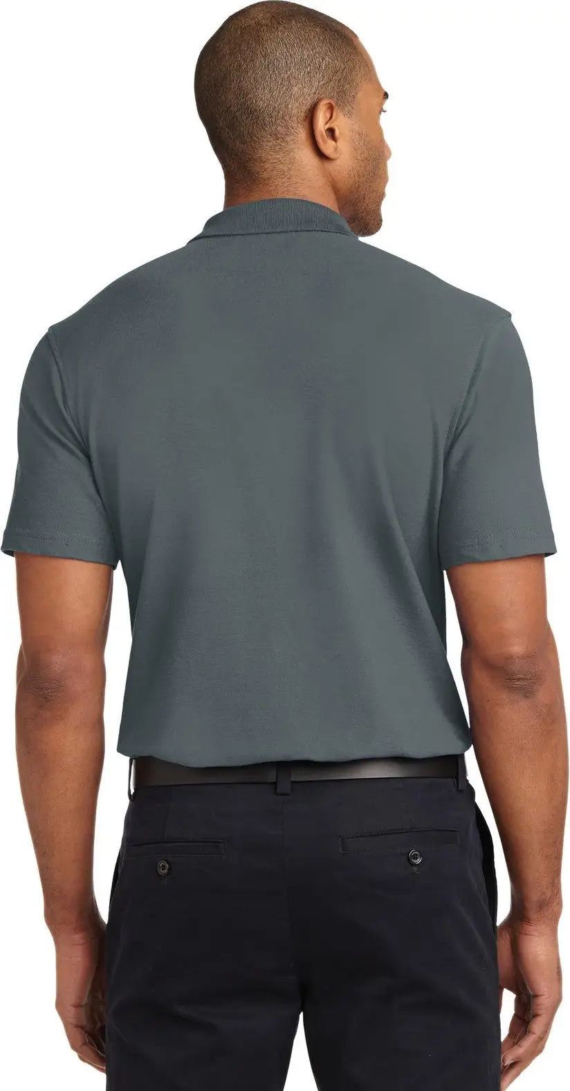 Port Authority Tlk510 Tall Stain-release Polo - Steel Gray