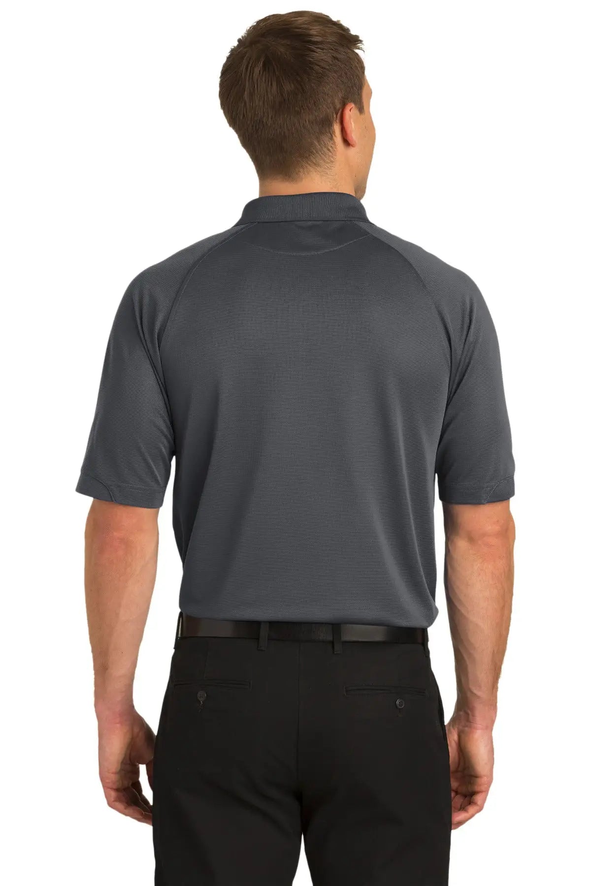 Port Authority Tlk525 Tall Dry Zone Ottoman Polo - Iron Gray