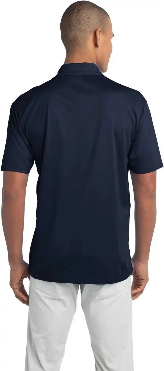 Port Authority Tlk540 Tall Silk Touch Performance Polo Navy