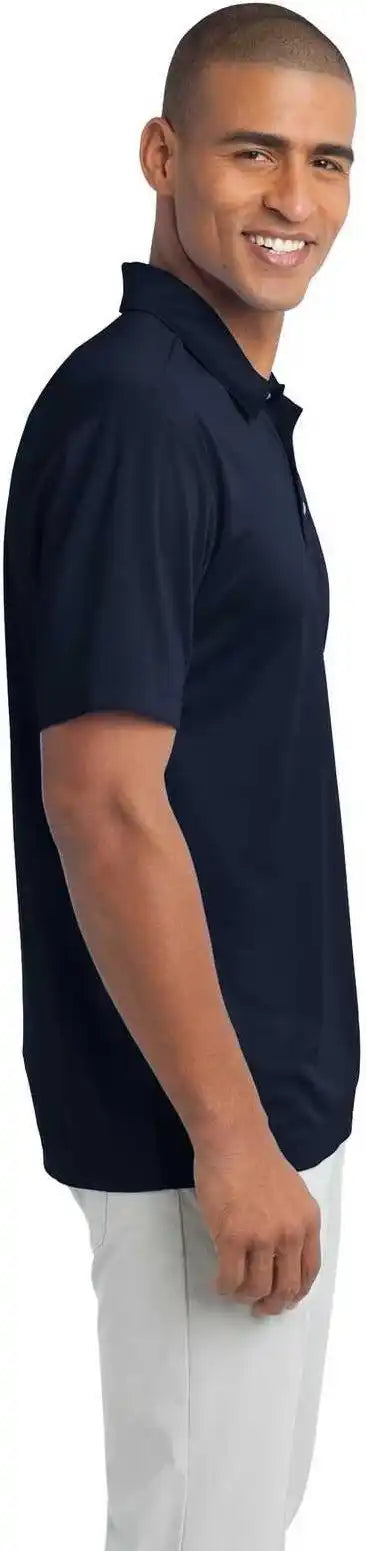 Port Authority Tlk540 Tall Silk Touch Performance Polo Navy
