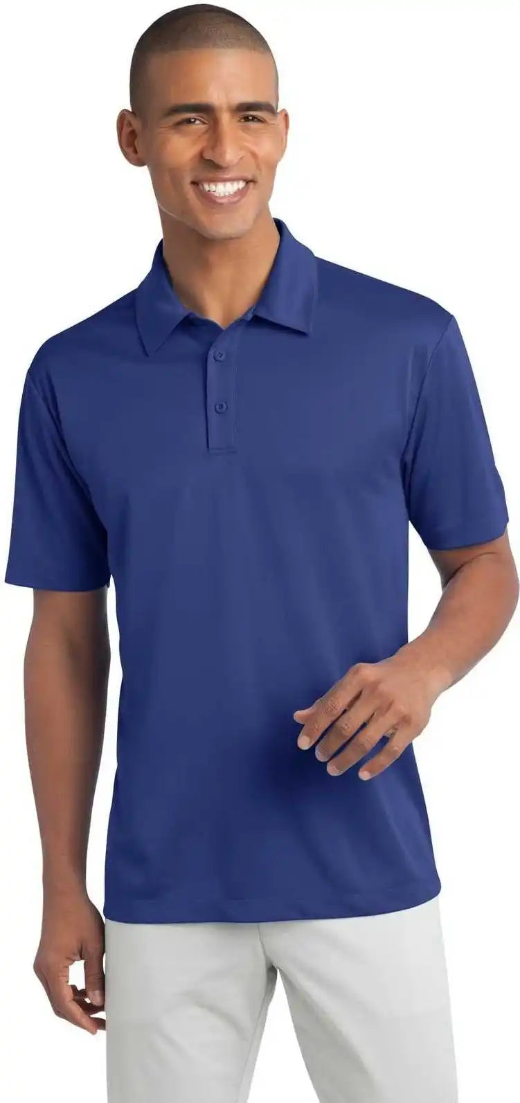 Port Authority Tlk540 Tall Silk Touch Performance Polo Royal