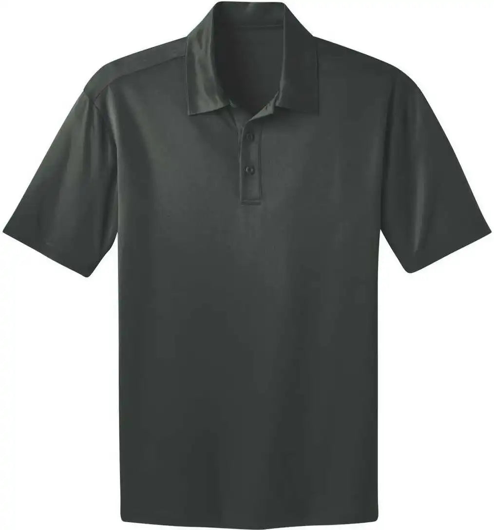 Port Authority Tlk540 Tall Silk Touch Performance Polo - Steel Gray