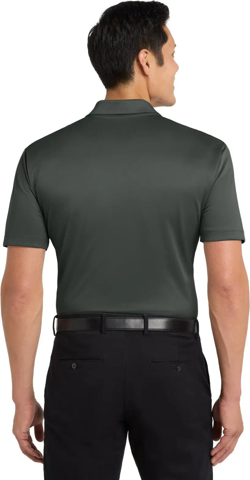 Port Authority Tlk540 Tall Silk Touch Performance Polo - Steel Gray