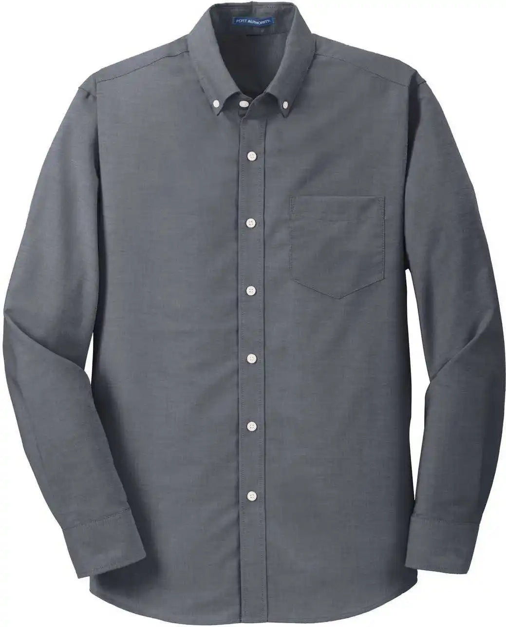 Port Authority Ts658 Tall Superpro Oxford Shirt Black