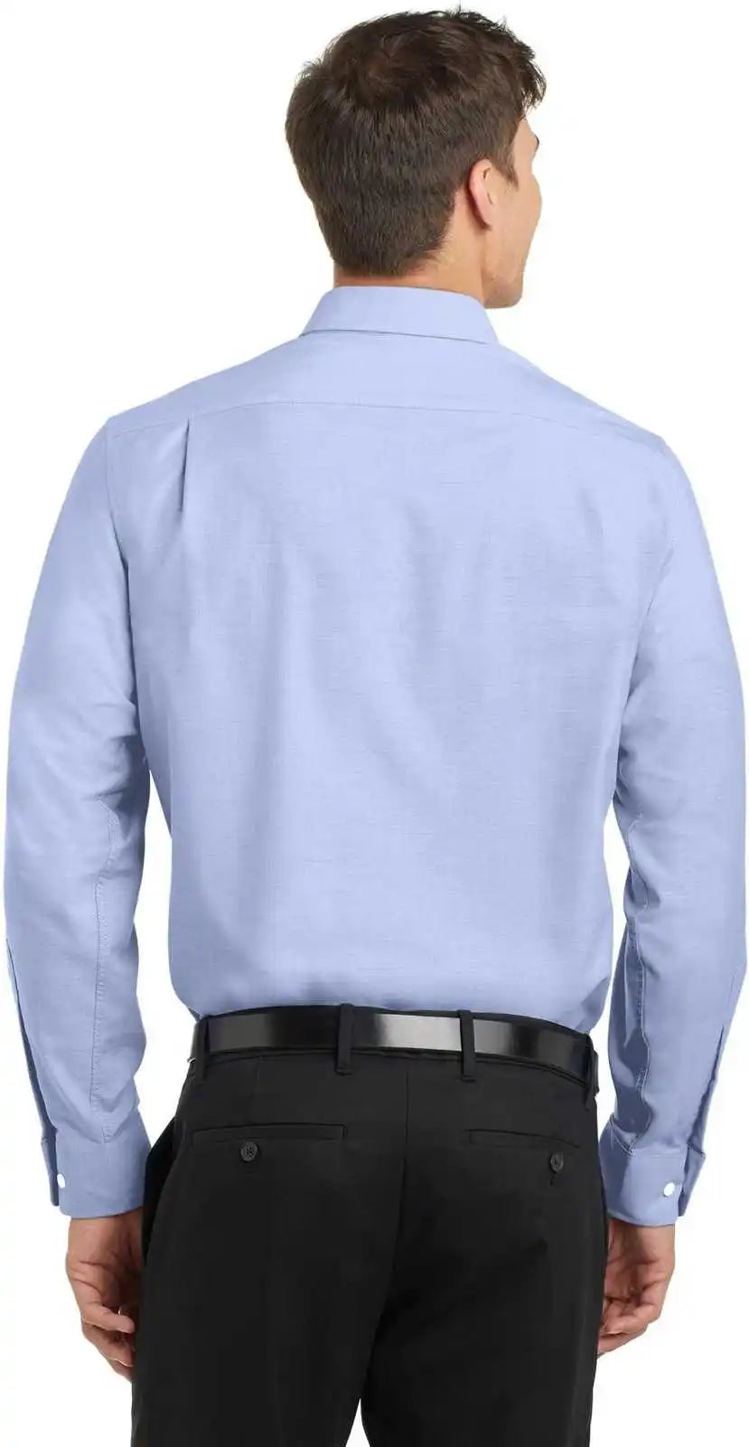 Port Authority Ts658 Tall Superpro Oxford Shirt - Blue
