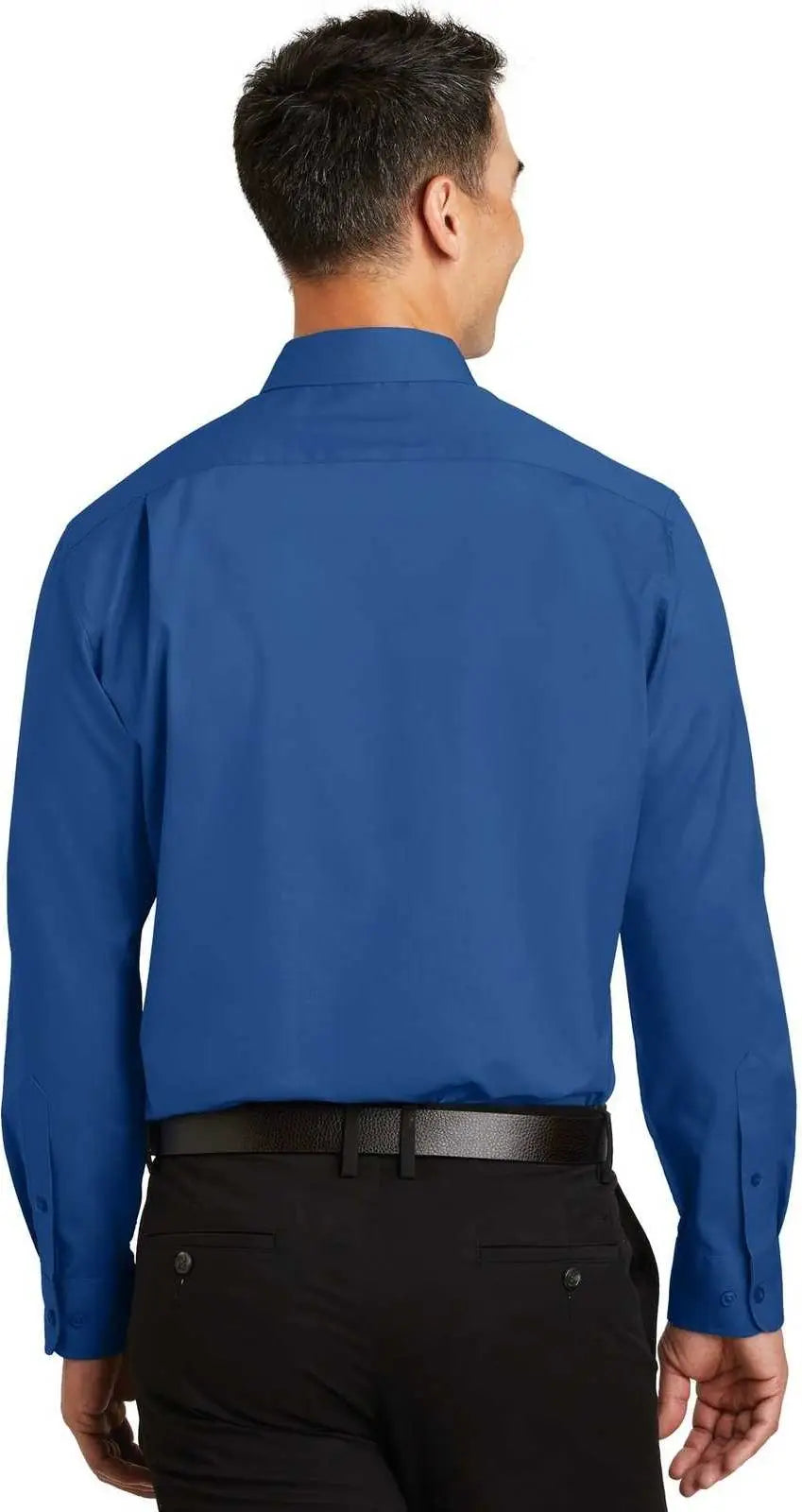 Port Authority Ts663 Tall Superpro Twill Shirt - True Blue