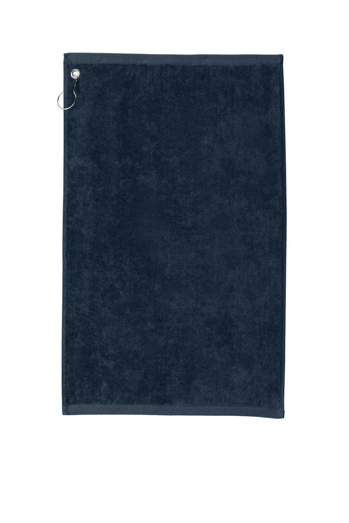 Port Authority Tw51 Grommeted Golf Towel - Navy