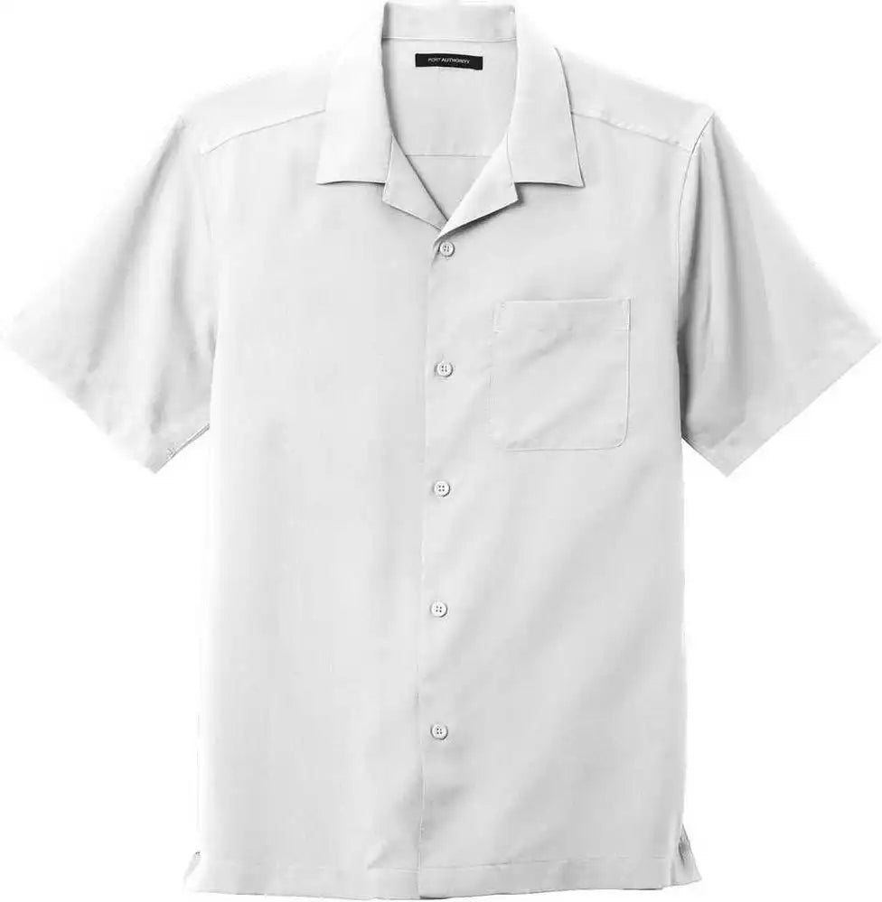 Port Authority W400 Short Sleeve Performance Staff Shirt - White