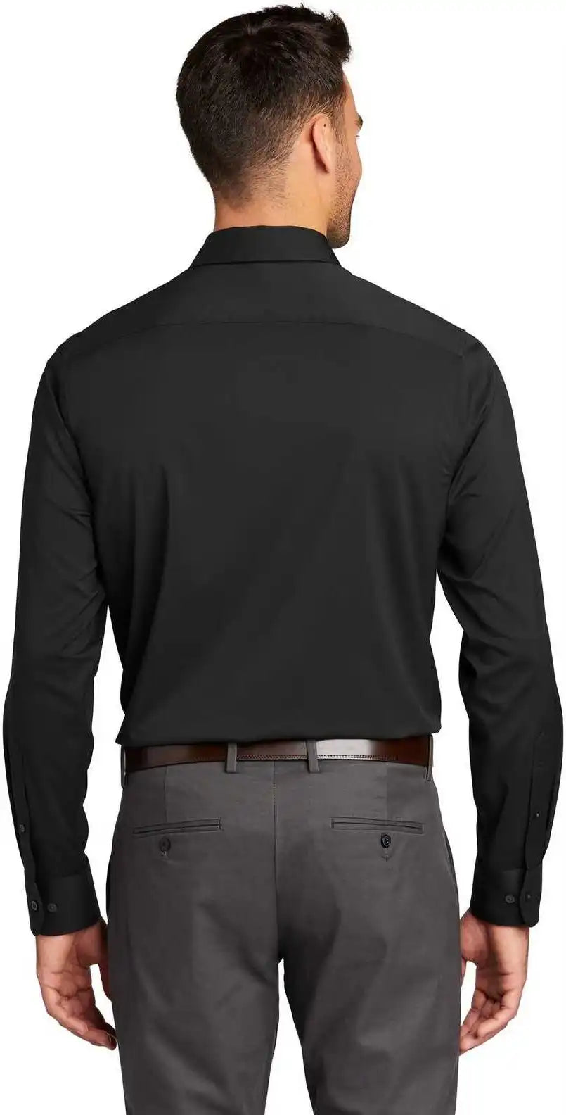 Port Authority W680 City Stretch Shirt - Black