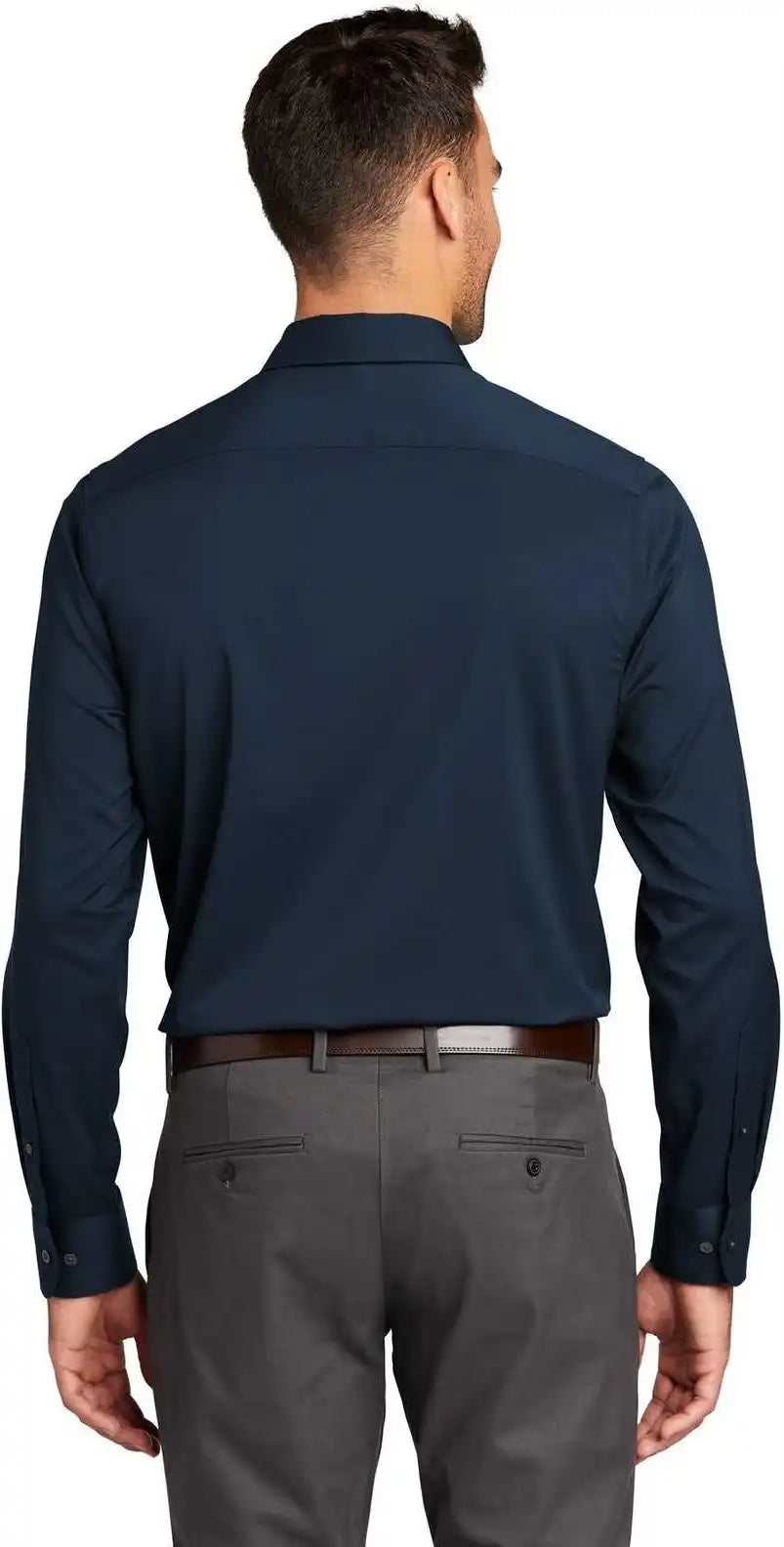 Port Authority W680 City Stretch Shirt - River Blue Navy