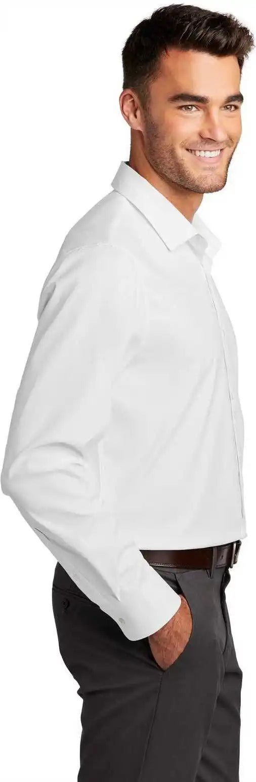 Port Authority W680 City Stretch Shirt White