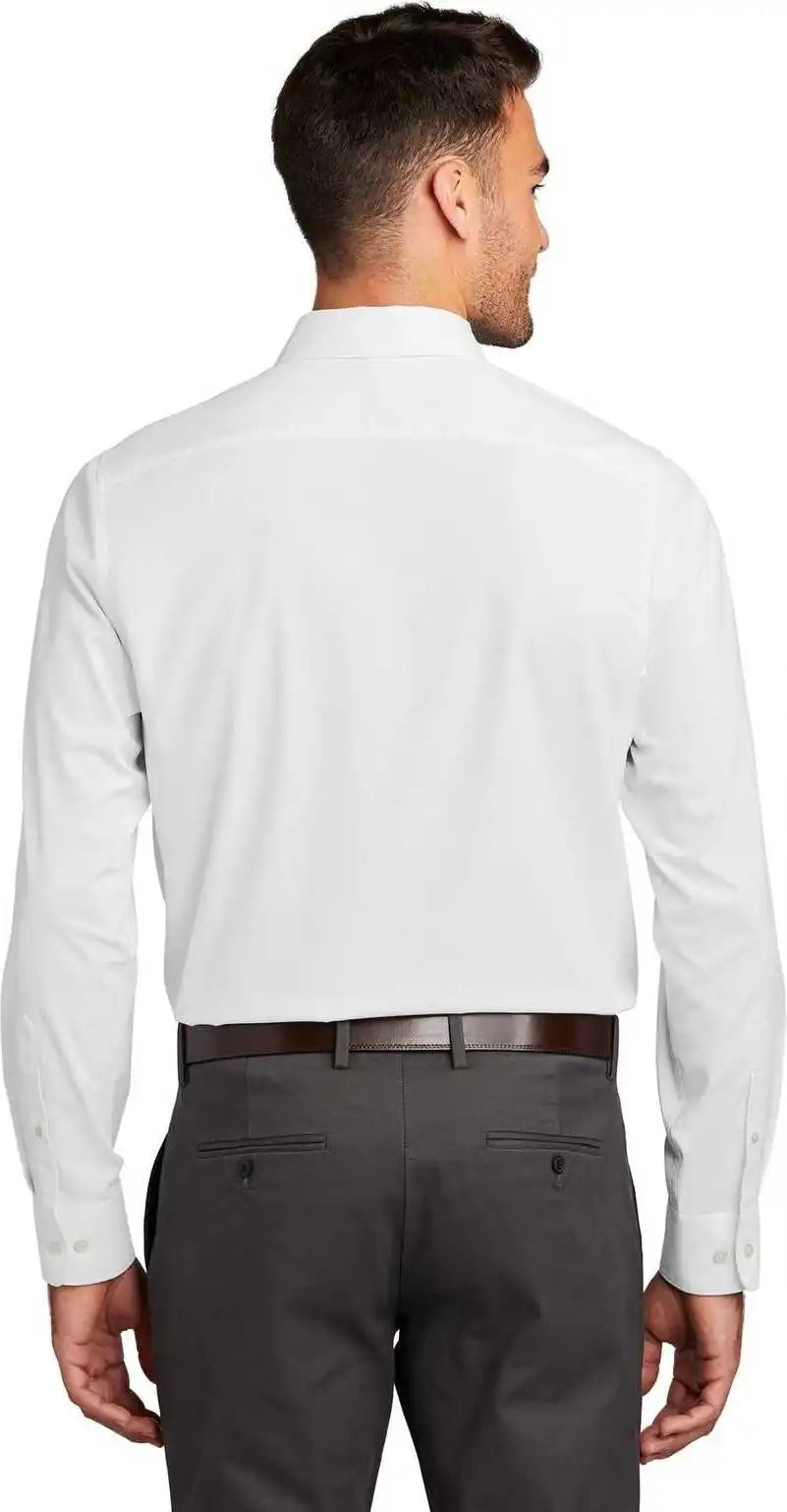 Port Authority W680 City Stretch Shirt - White