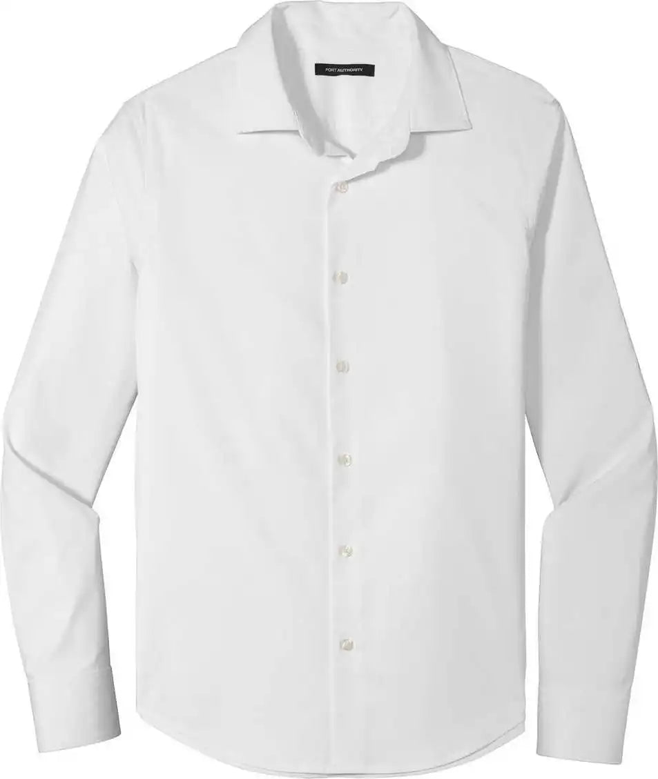 Port Authority W680 City Stretch Shirt White