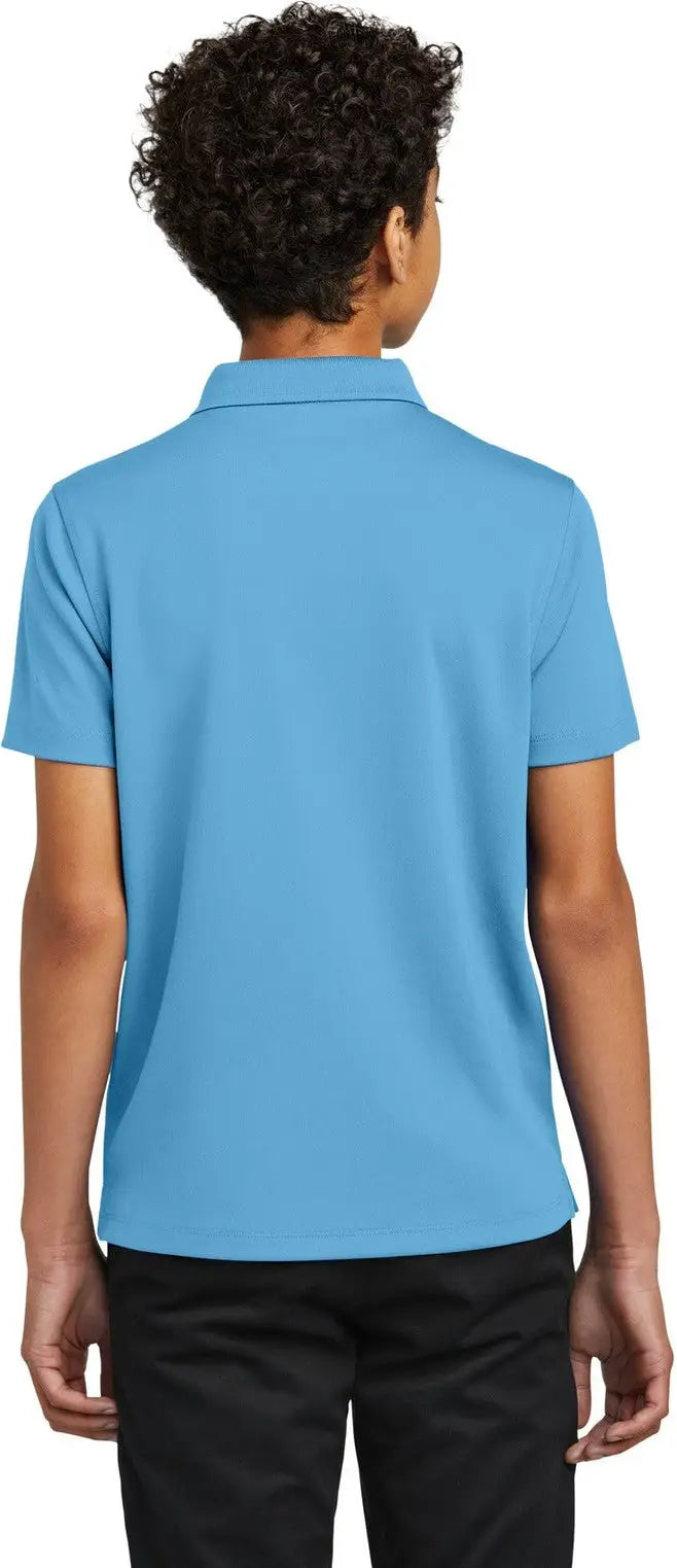 Port Authority Y110 Youth Dry Zone Uv Micro-mesh Polo - Carolina Blue