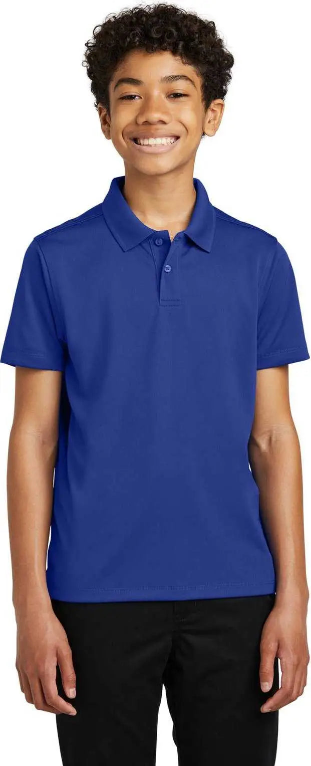 Port Authority Y110 Youth Dry Zone Uv Micro-mesh Polo - True Royal