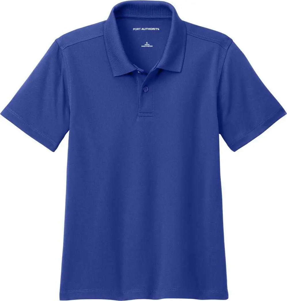 Port Authority Y110 Youth Dry Zone Uv Micro-mesh Polo - True Royal