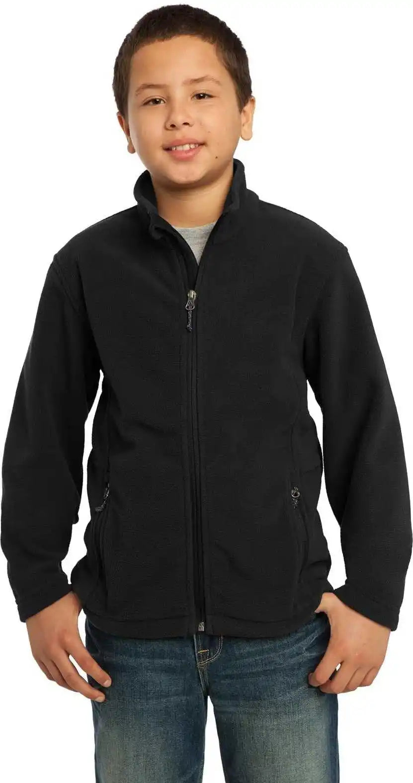 Port Authority Y217 Youth Value Fleece Jacket Black