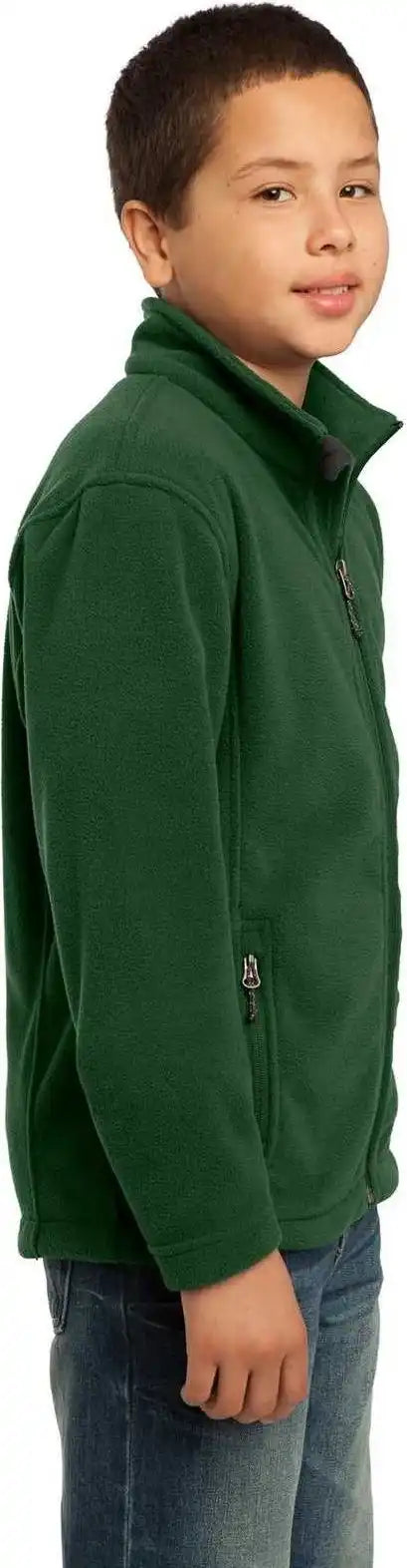 Port Authority Y217 Youth Value Fleece Jacket Forest Green