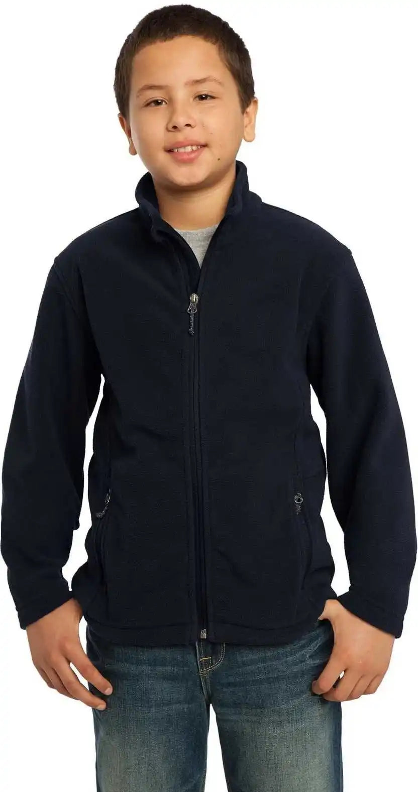 Port Authority Y217 Youth Value Fleece Jacket True Navy