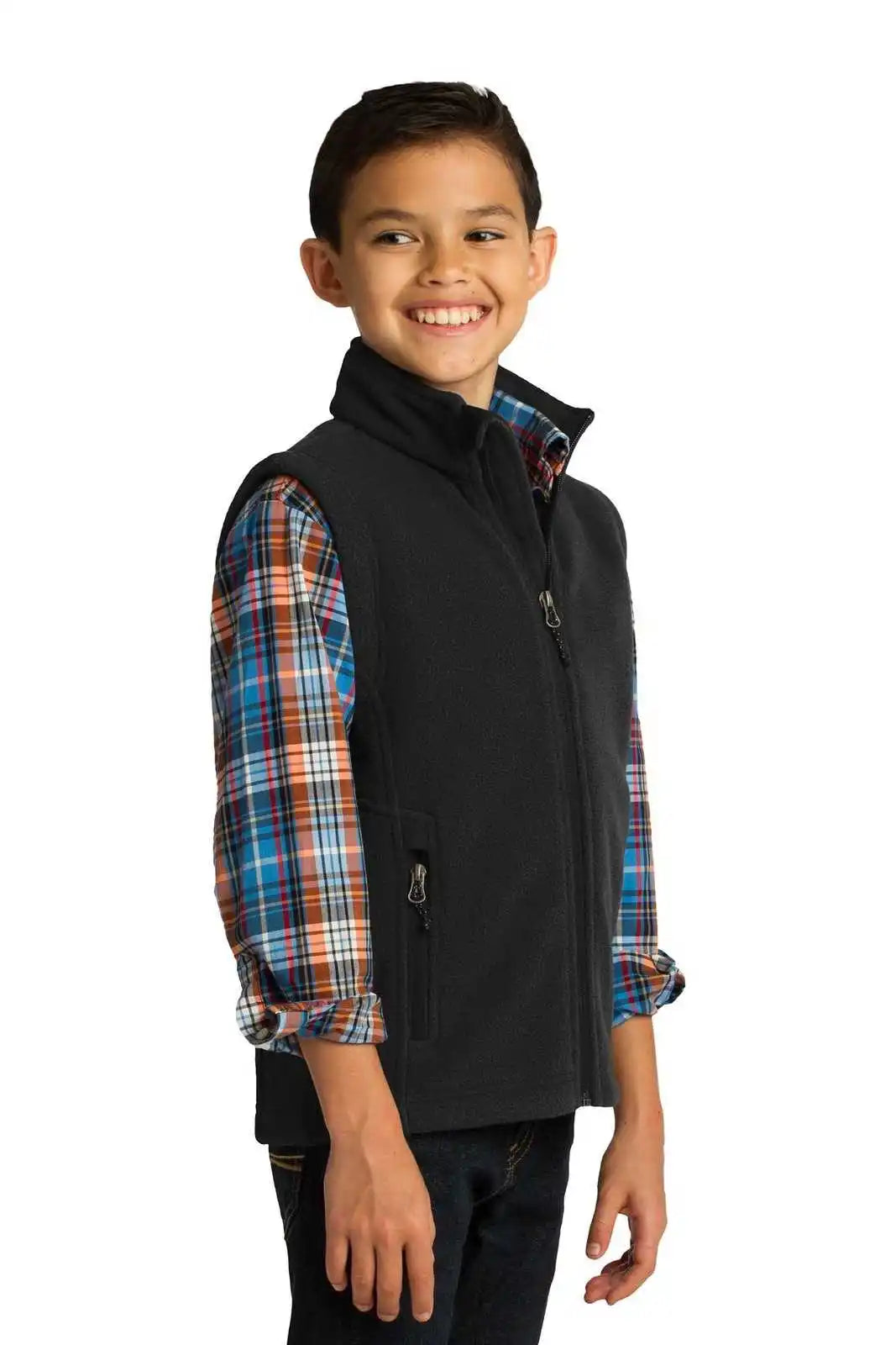 Port Authority Y219 Youth Value Fleece Vest - Black