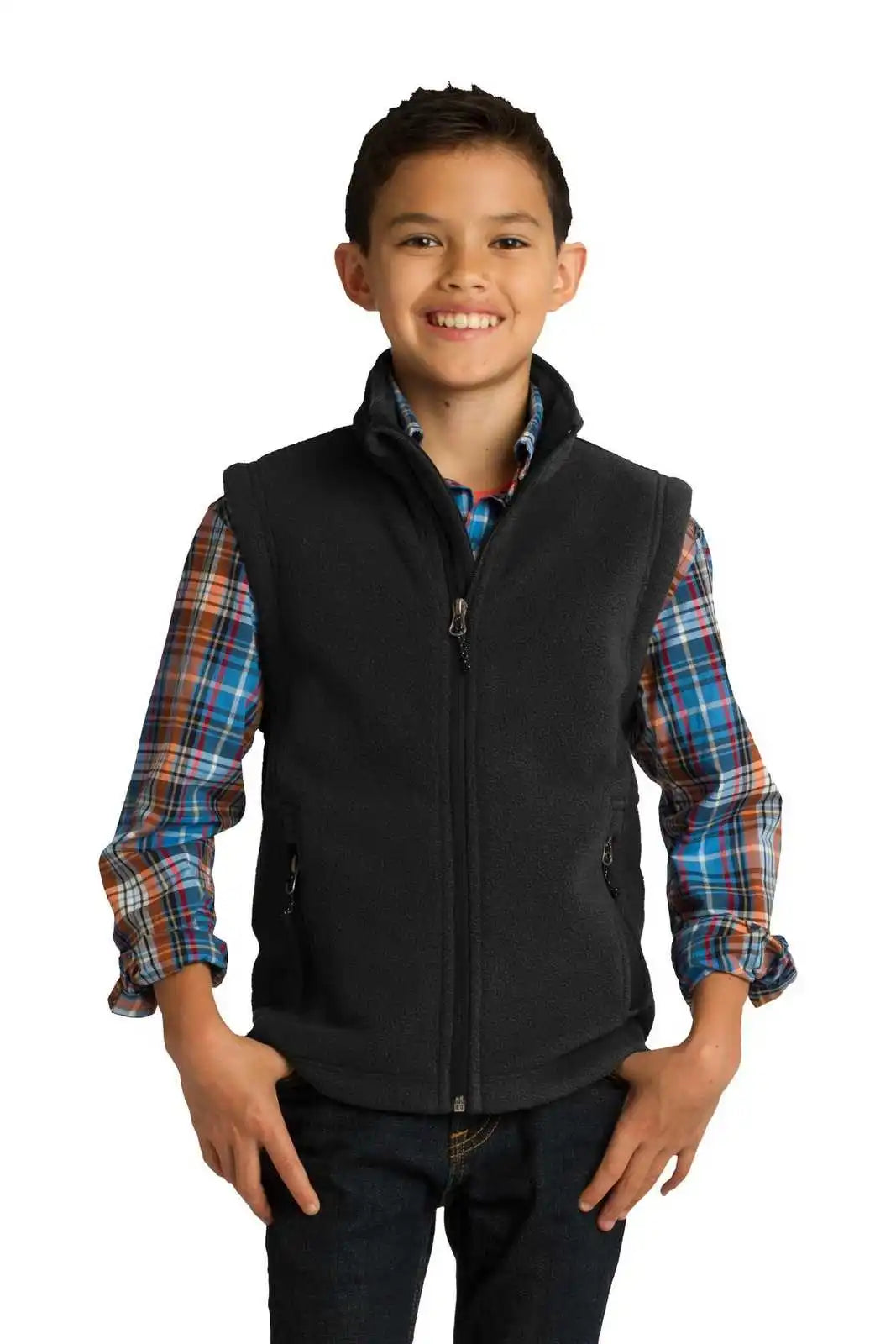 Port Authority Y219 Youth Value Fleece Vest - Black