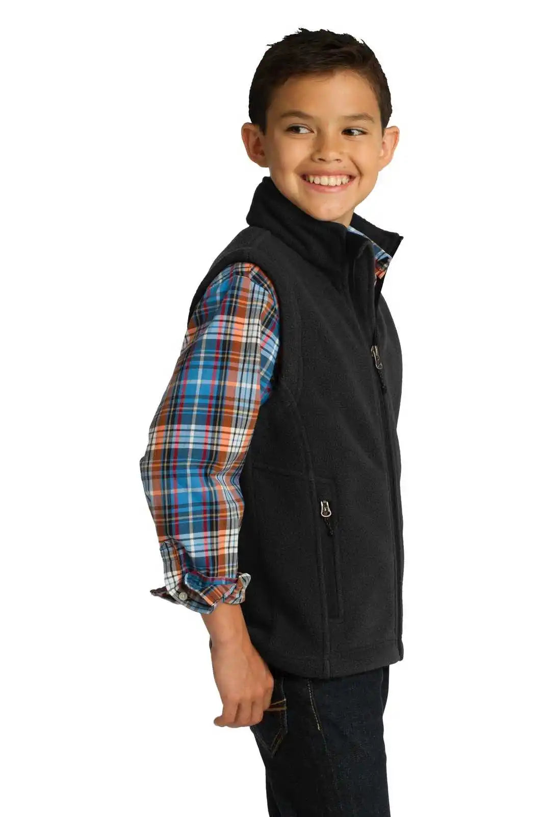 Port Authority Y219 Youth Value Fleece Vest - Black