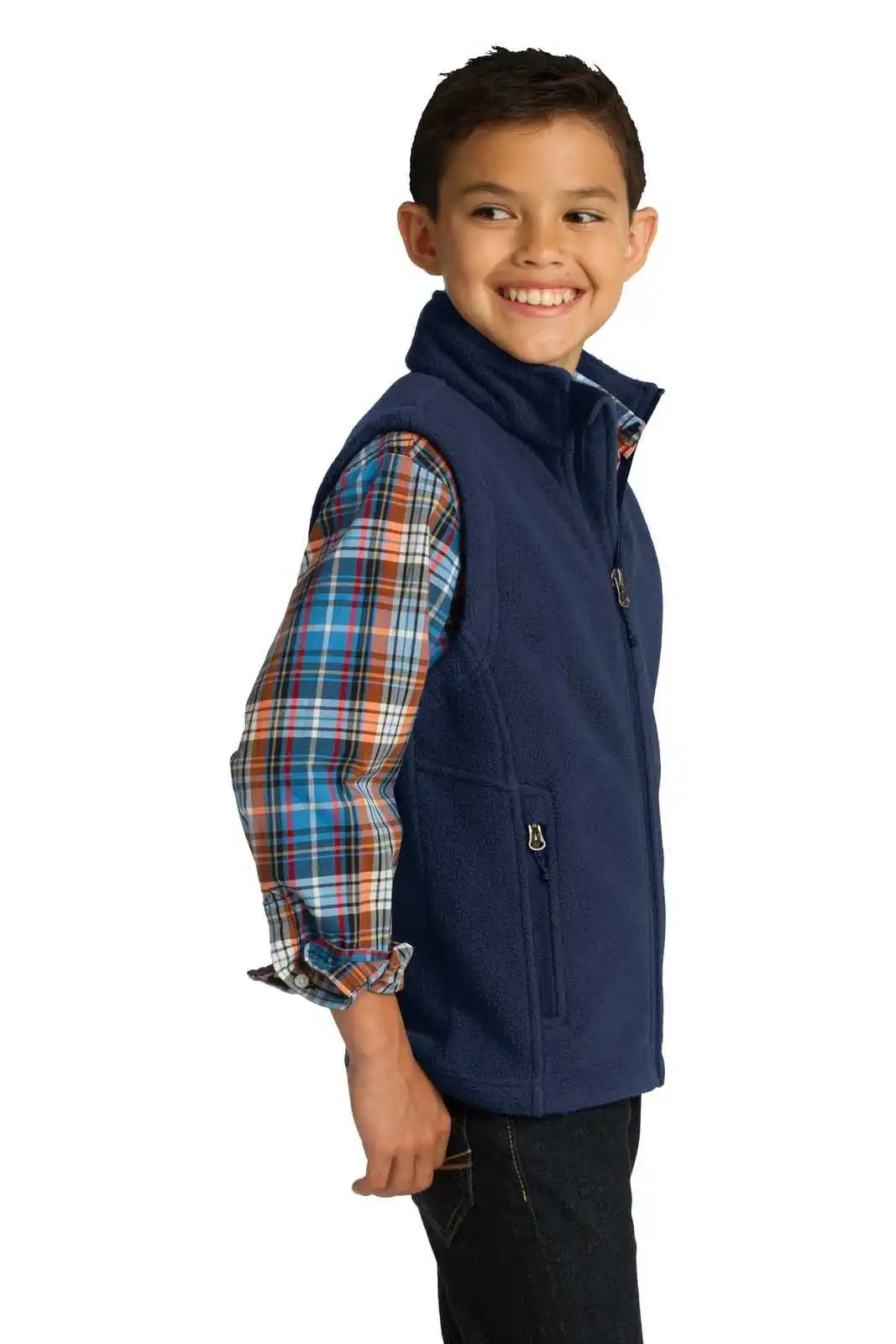 Port Authority Y219 Youth Value Fleece Vest - True Navy