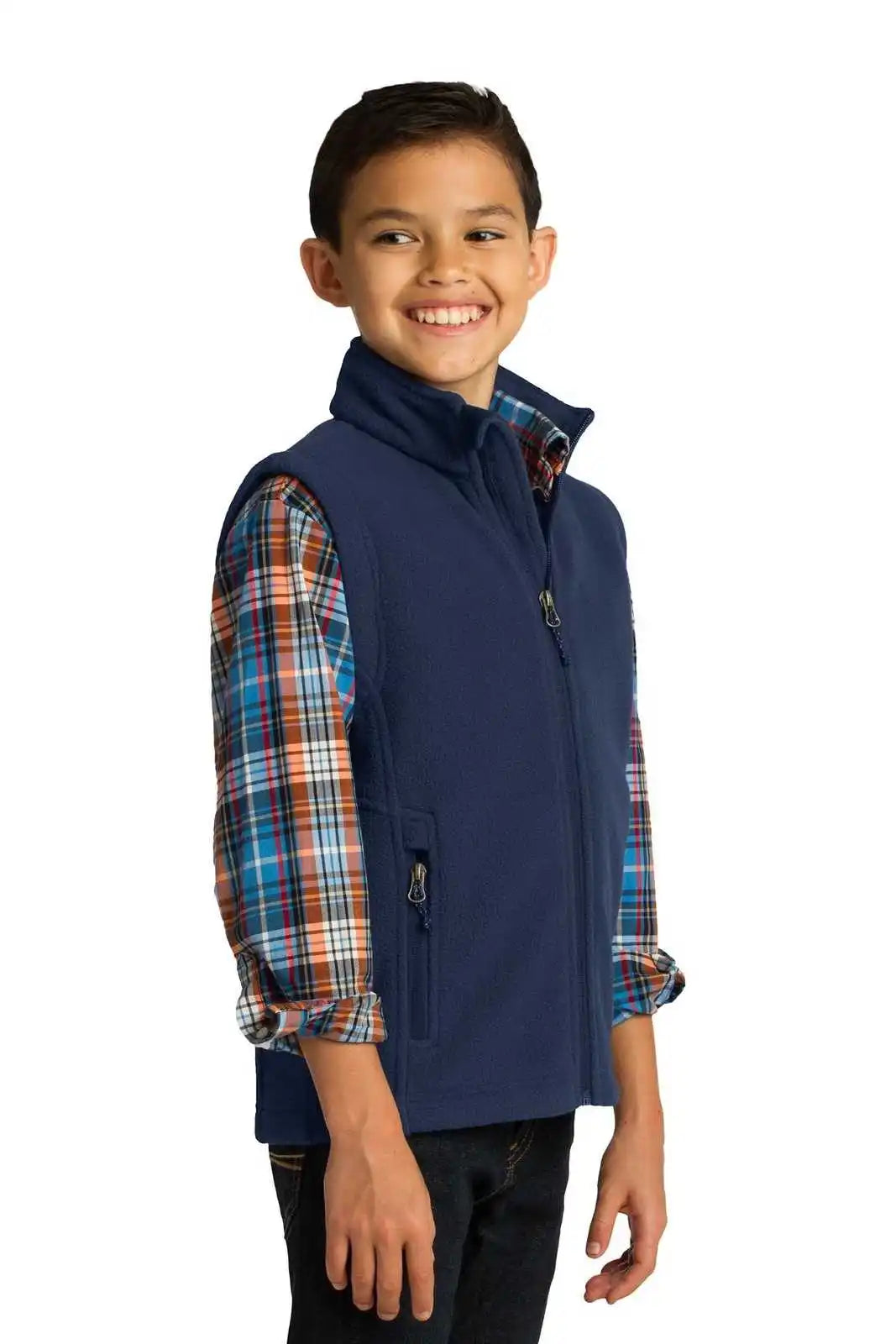 Port Authority Y219 Youth Value Fleece Vest - True Navy